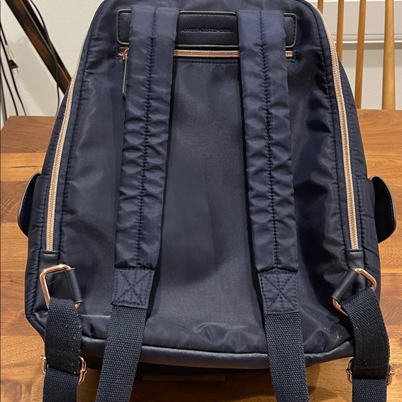 Aimee Kestenberg navy Backpack with Gold Accents - Picture 9 of 9